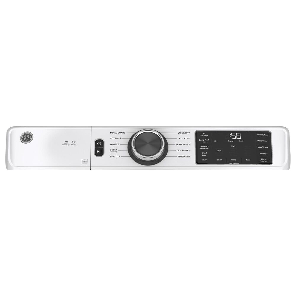 GE Appliances 7.8 Cu. Ft. Electric Dryer in White, , large