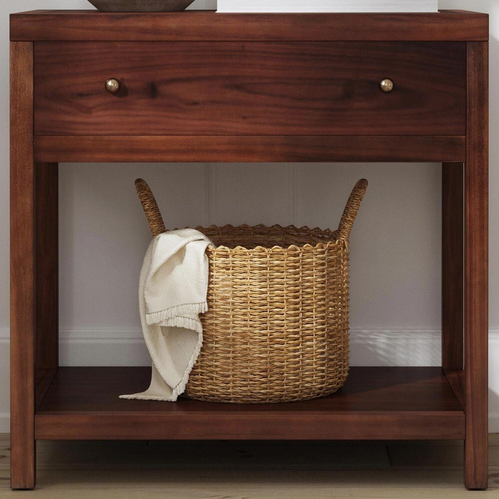 Butler Specialty Company Nora 1-Drawer 30" Nightstand in Walnut Brown, , large
