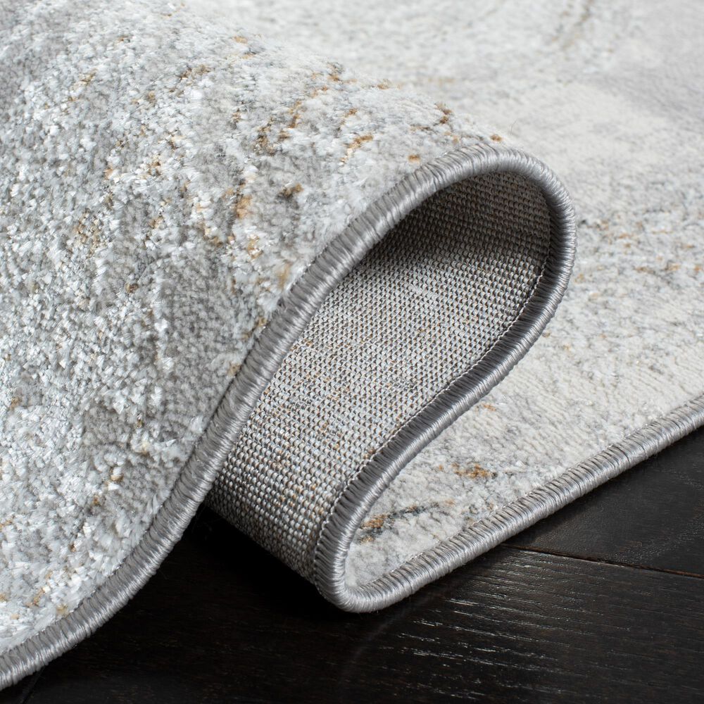 Safavieh Orchard ORC617 6&#39;7&quot; Square Grey and Gold Area Rug, , large