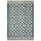 Loloi Mika 10"6" x 13"9" Blue and Ivory Area Performance Rug, , large