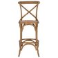 Linon Home Decor Roxy Bar Stool in Weathered Grey, , large