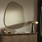 Four Hands Nova Large Wall Mirror in Antique Brass Iron, , large