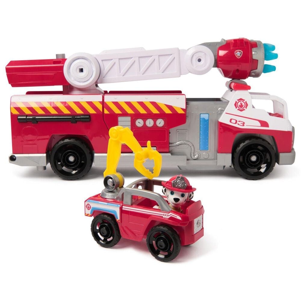 PAW Patrol Fire Rescue Rapid Reload Fire Truck, , large
