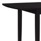 Linon Home Decor Torino Drop Leaf Dining Table in Black - Table Only, , large