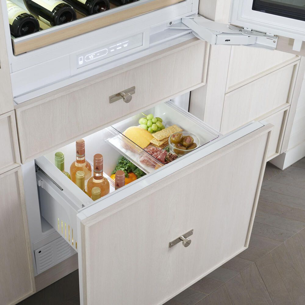 Monogram 30&quot; Integrated Glass Door Refrigerator for Single or Dual Installation, , large