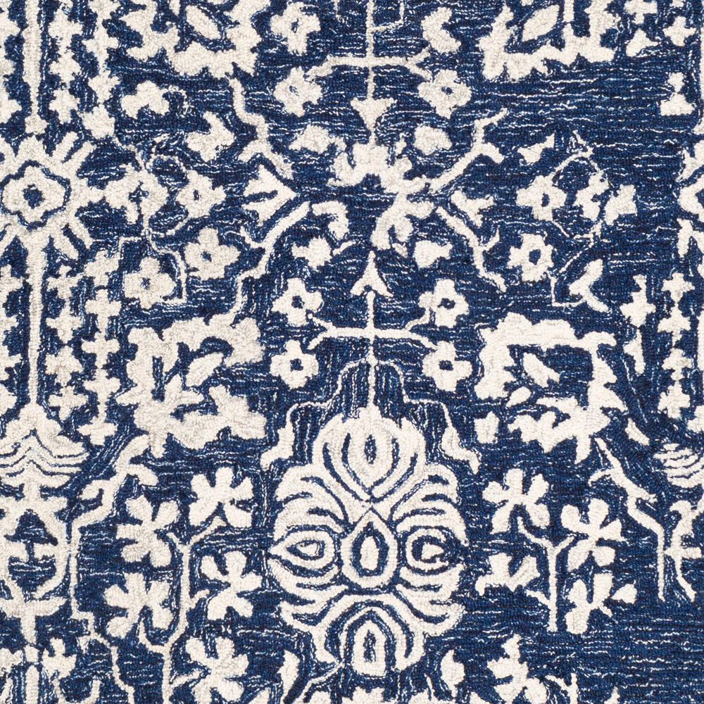 Surya Granada GND-2311 8&#39; x 10&#39; Dark Blue, Denim and Ivory Area Rug, , large