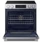 Samsung Bespoke 6.3 Cu. Ft. Smart Slide-In Electric Range with True Convection in Stainless Steel, , large