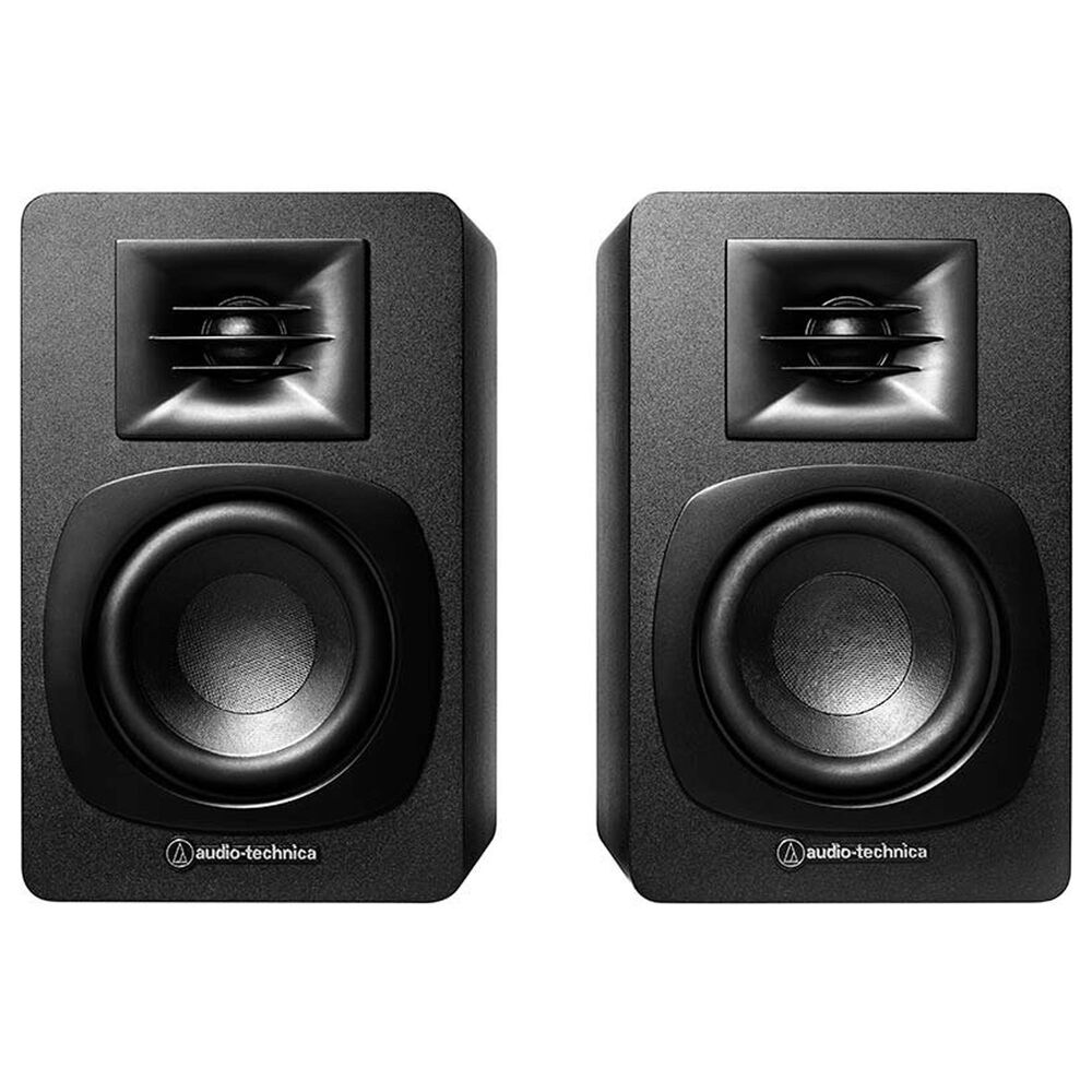 Audio-Technica Powered Bookshelf Speakers in Black, , large