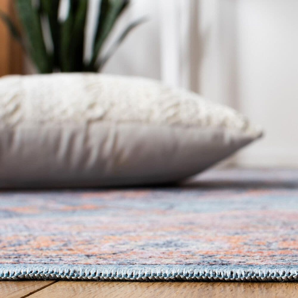 Safavieh Serapi 9&#39; x 12&#39; Blue and Orange Area Rug, , large