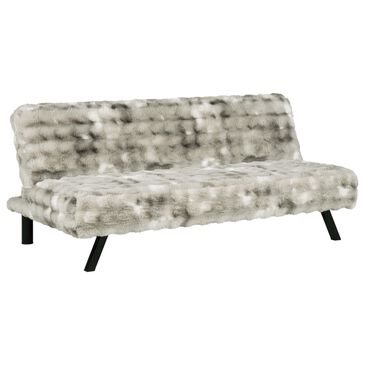 Linon Home Decor Dozier Futon in Grey, , large