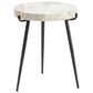 Slatehouse Maxwell Accent Table in Black and Light Gray, , large