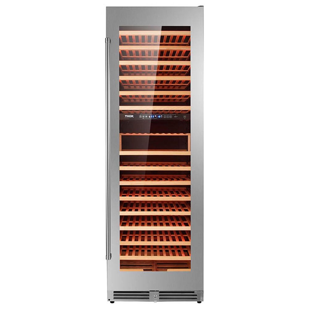 Thor Kitchen 24" Dual Zone Wine Cooler in Stainless Steel, , large