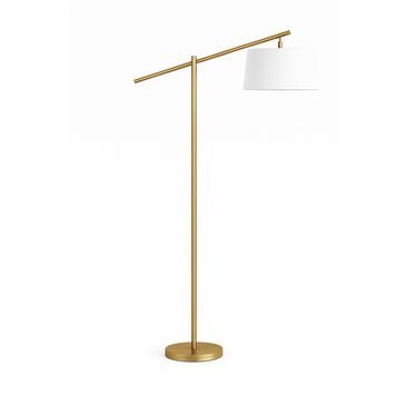Grandview Gallery Casper 69" Metal Floor Lamp in Gold, , large