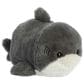 Aurora 10" Sebastian Shark Stuffed Animal in Deep Sea Gray and White, , large