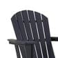 Ashley Sundown Treasure Adirondack Chair in Black, , large