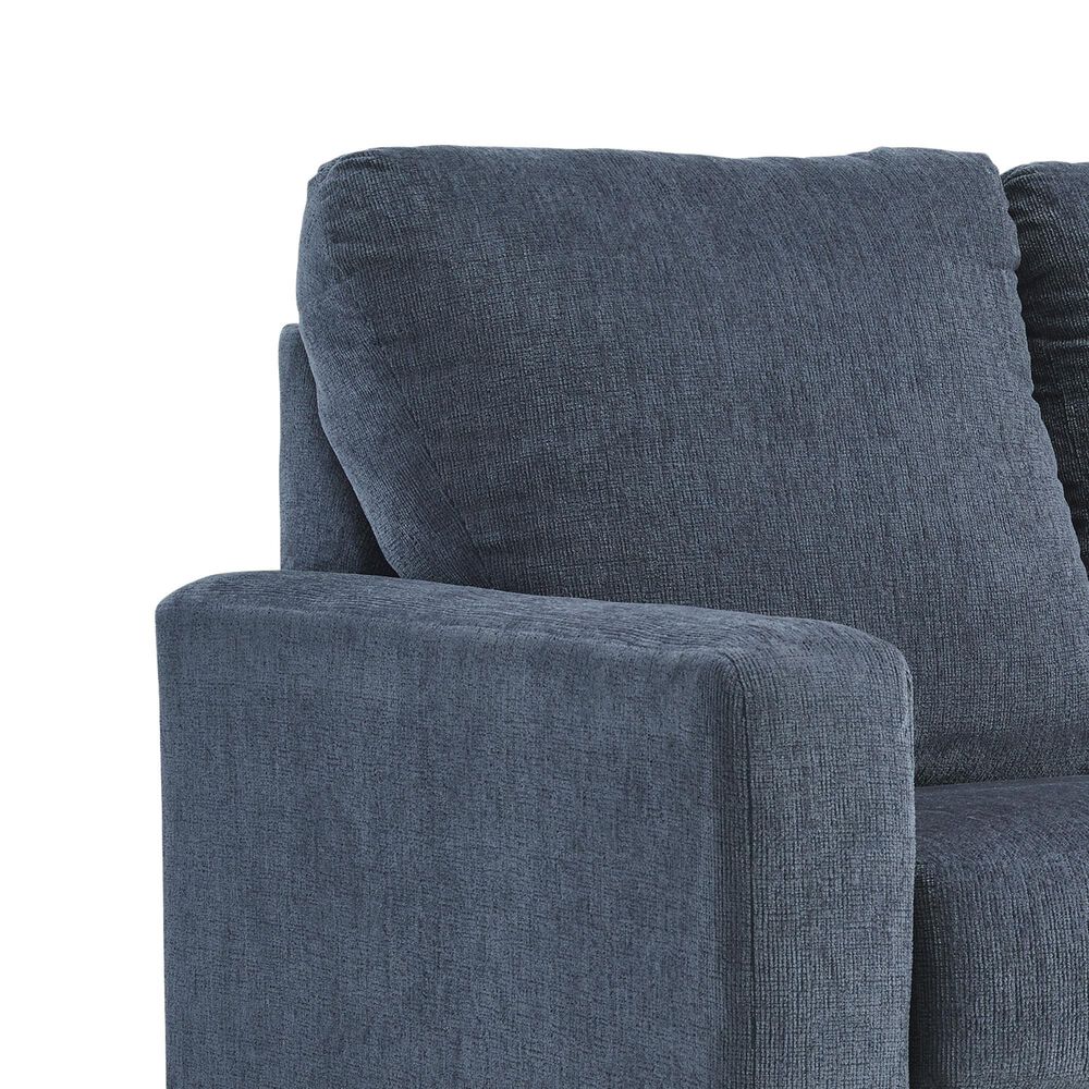 Ashley Rannis Stationary Twin Sofa Sleeper in Navy, , large
