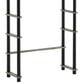 HOMLUX Turn-N-Tube 3-Shelf Over The Toilet Storage Space Saver in French Oak Grey and Black, , large