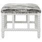 Uttermost Seminoe Small Bench in Gray and Black, , large