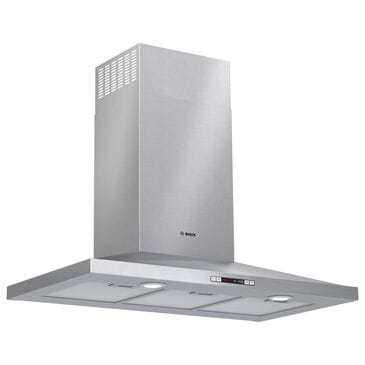 Bosch 36" Pyramid Canopy Chimney Hood in Stainless Steel, , large