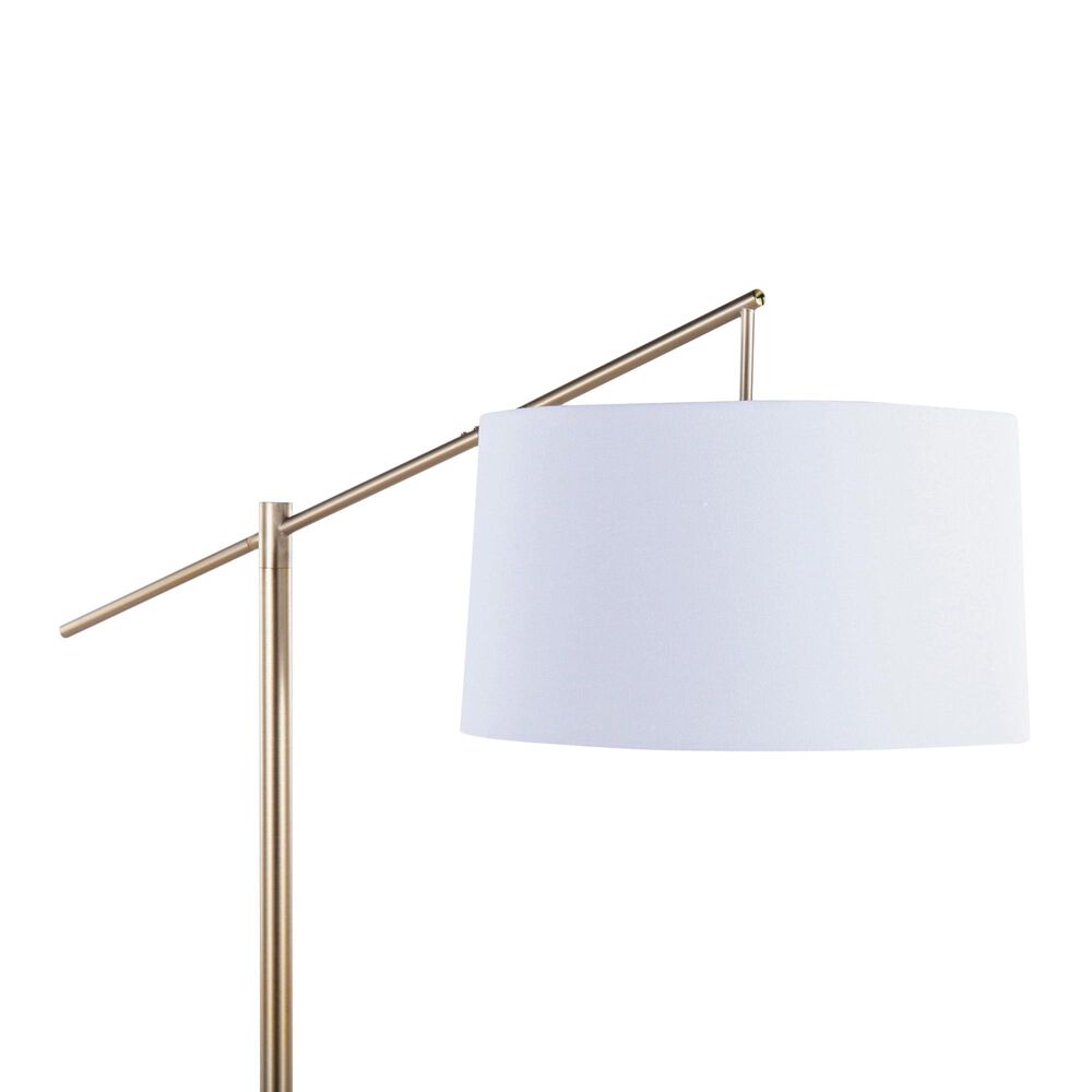 Grandview Gallery Casper 69&quot; Metal Floor Lamp in Gold, , large