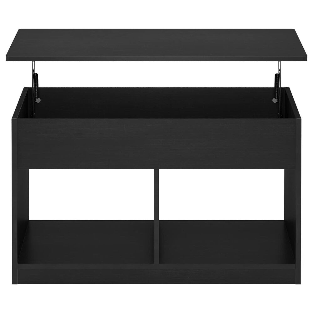 HOMLUX 2-Cube Lift Top Coffee Table in Americano, , large