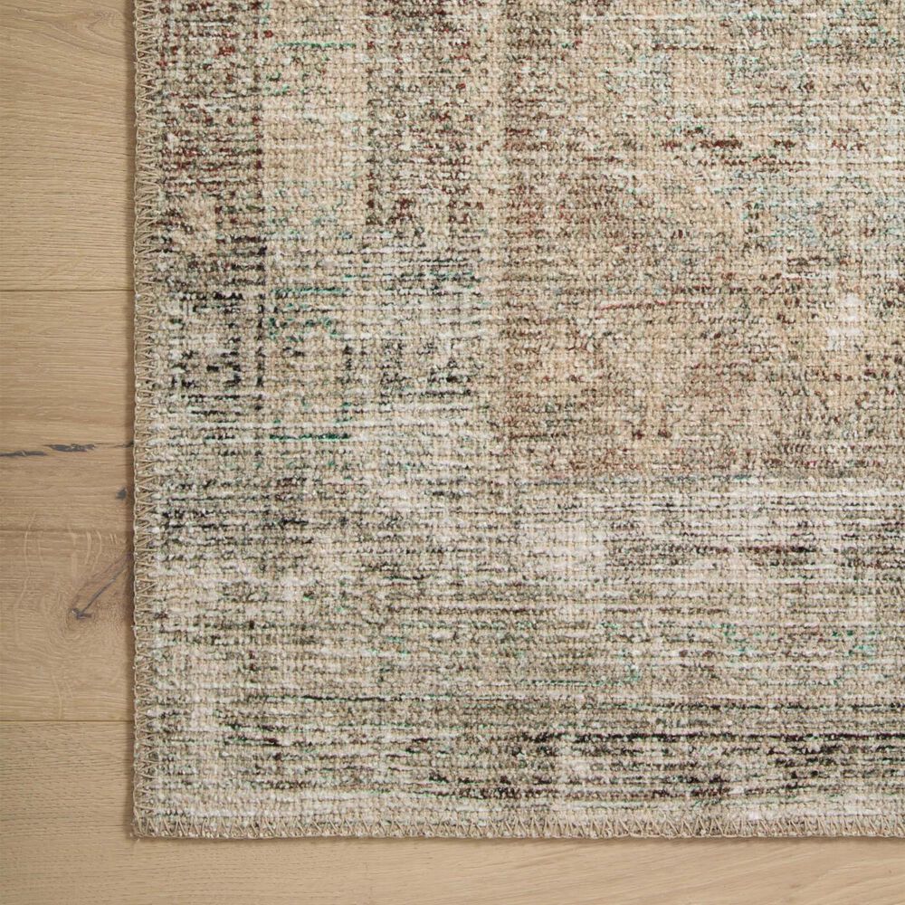 Angela Rose Aubrey 2&#39; x 5&#39; Jade and Natural Runner, , large