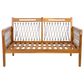 HOMLUX 2-Piece Outdoor Conversation Set with Cushions in Cream and Oatmeal, , large