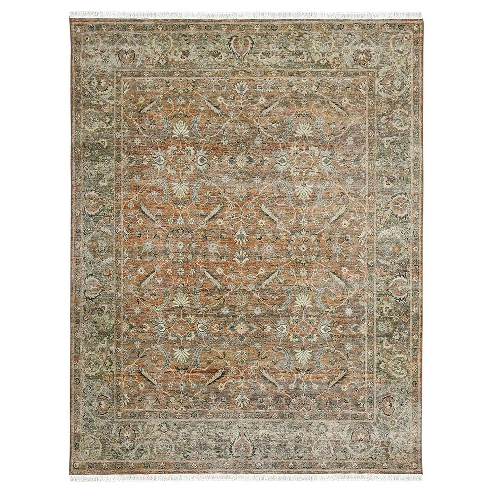 Amer Rugs Milano 10" x 14" Amber and Sage Area Rug, , large