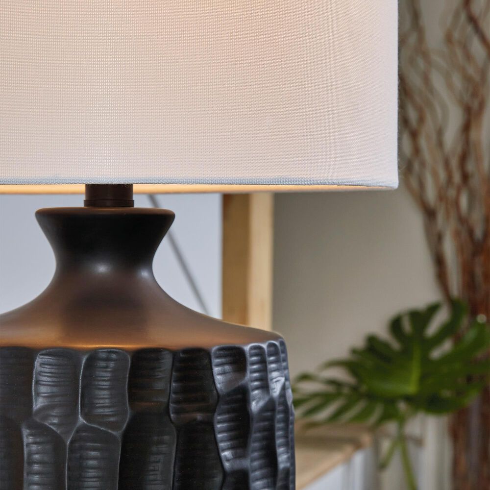 Ashley Ellisley Table Lamp in Matte Black, , large