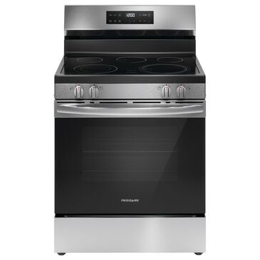 Frigidaire 5.3 Cu. Ft. Electric Range with Steam Clean in Stainless Steel, , large