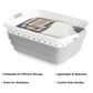 Timberlake Collapsible Laundry Basket in Gray, , large