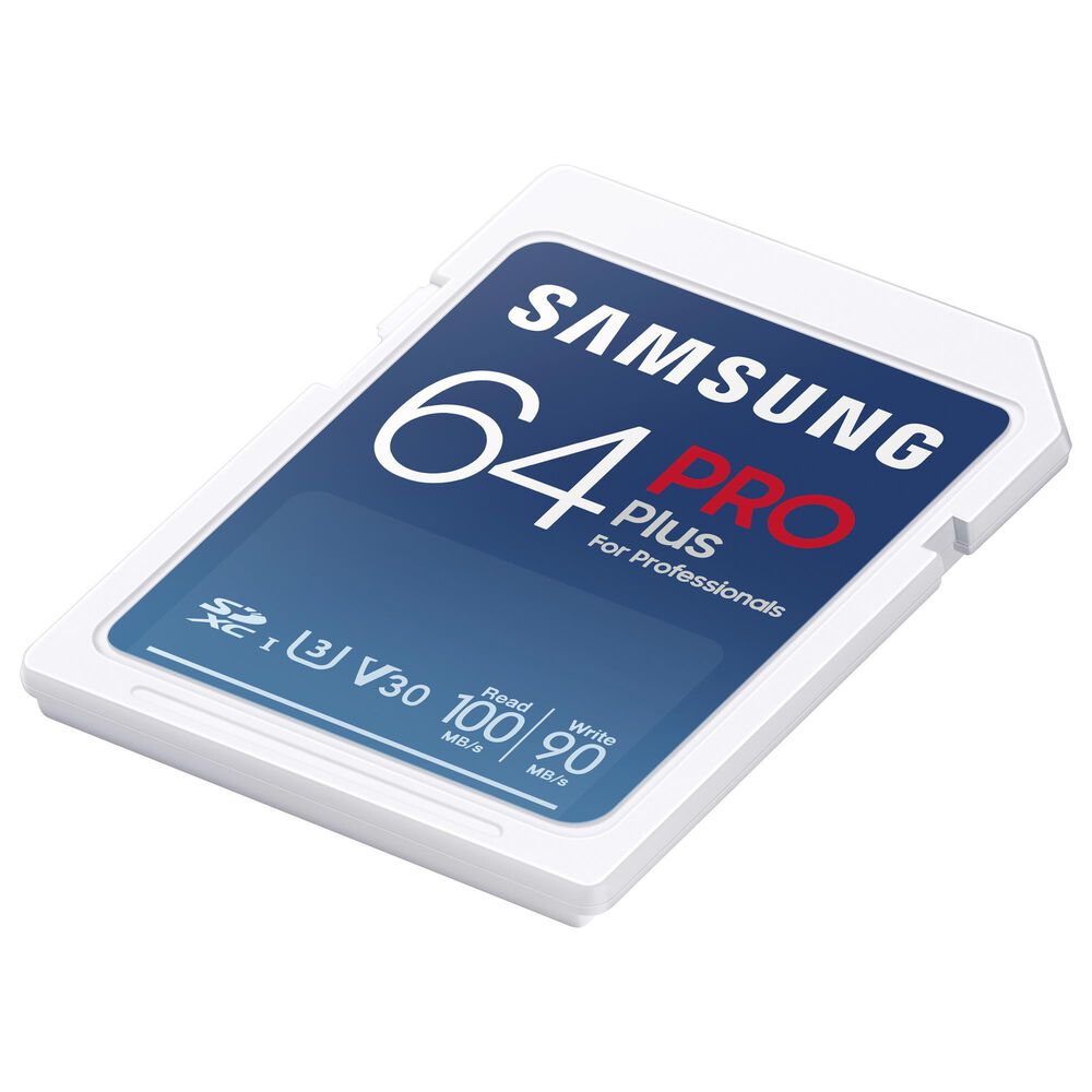 Samsung 64GB PRO Plus UHS-I SDXC Memory Card, , large