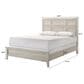 Crown Mark Lorraine 4-Piece King Panel Bedroom Set in White, , large