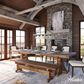 Hunter Devon Park 5-Light Linear Chandelier in Onyx Bengal and Barnwood, , large