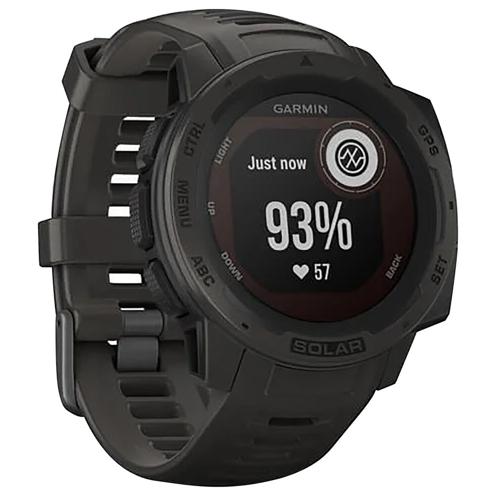 Garmin Instinct Solar  Standard Edition in Graphite, , large