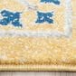 Safavieh Evoke EVK251B 10" x 14" Gold and Ivory Area Rug, , large