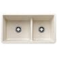 Blanco Precis 33" Reversible 1-3/4 Low Divide Kitchen Sink in Soft White, , large
