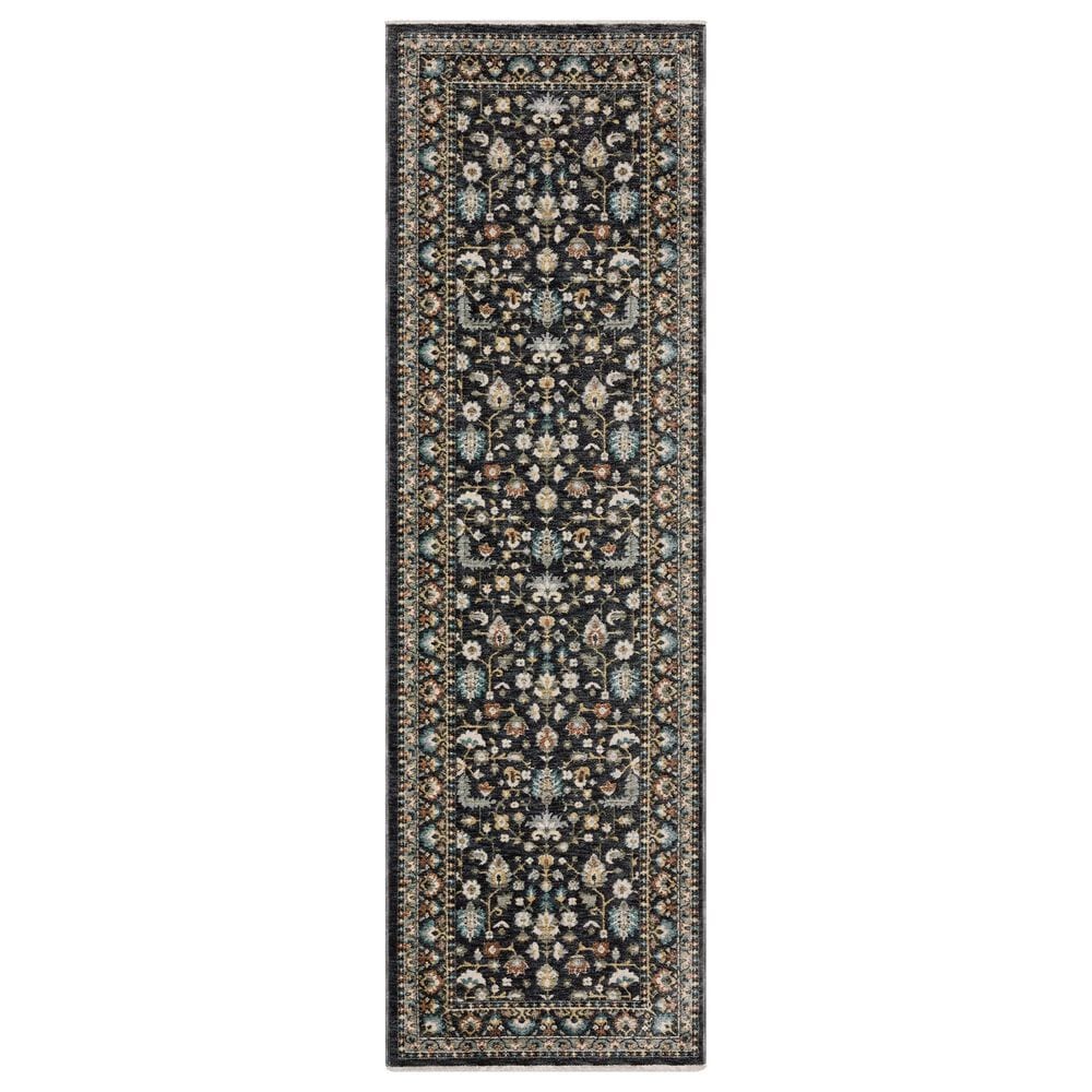 Oriental Weavers Eliana ELI04 Blue and Multicolor 2"3" x 7"6" Runner, , large