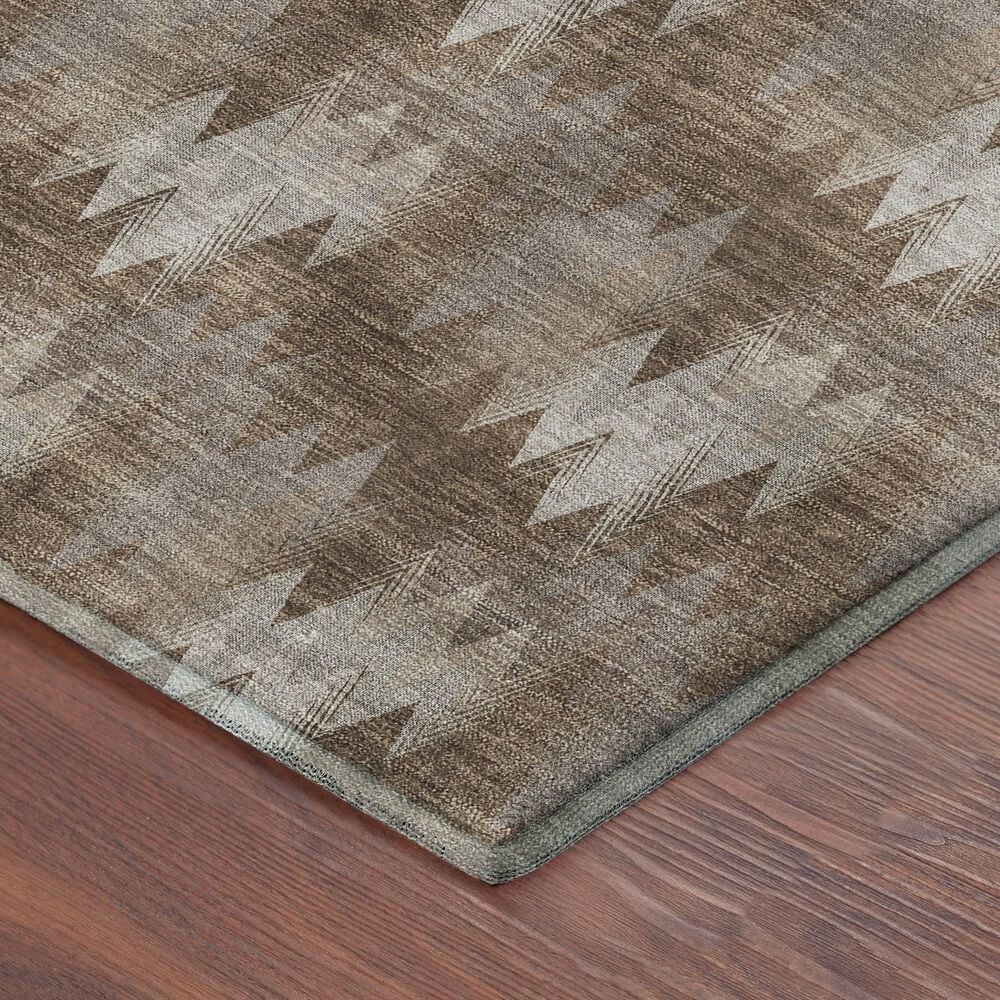 Dalyn Rug Company Soft Essentials Chevron Mocha 10' x 14' Area Rug, , large