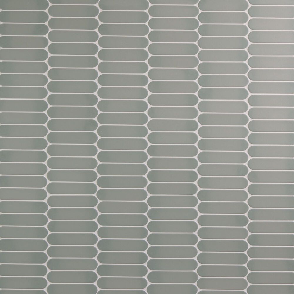 Dal-Tile Artefino Element Stone 1.5" x 6" Capsule on 12" x 13" Porcelain Mosaic Sheet, , large