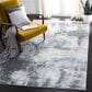 Safavieh Craft CFT850M 5"3" x 7"6" Blue and Grey Area Rug, , large