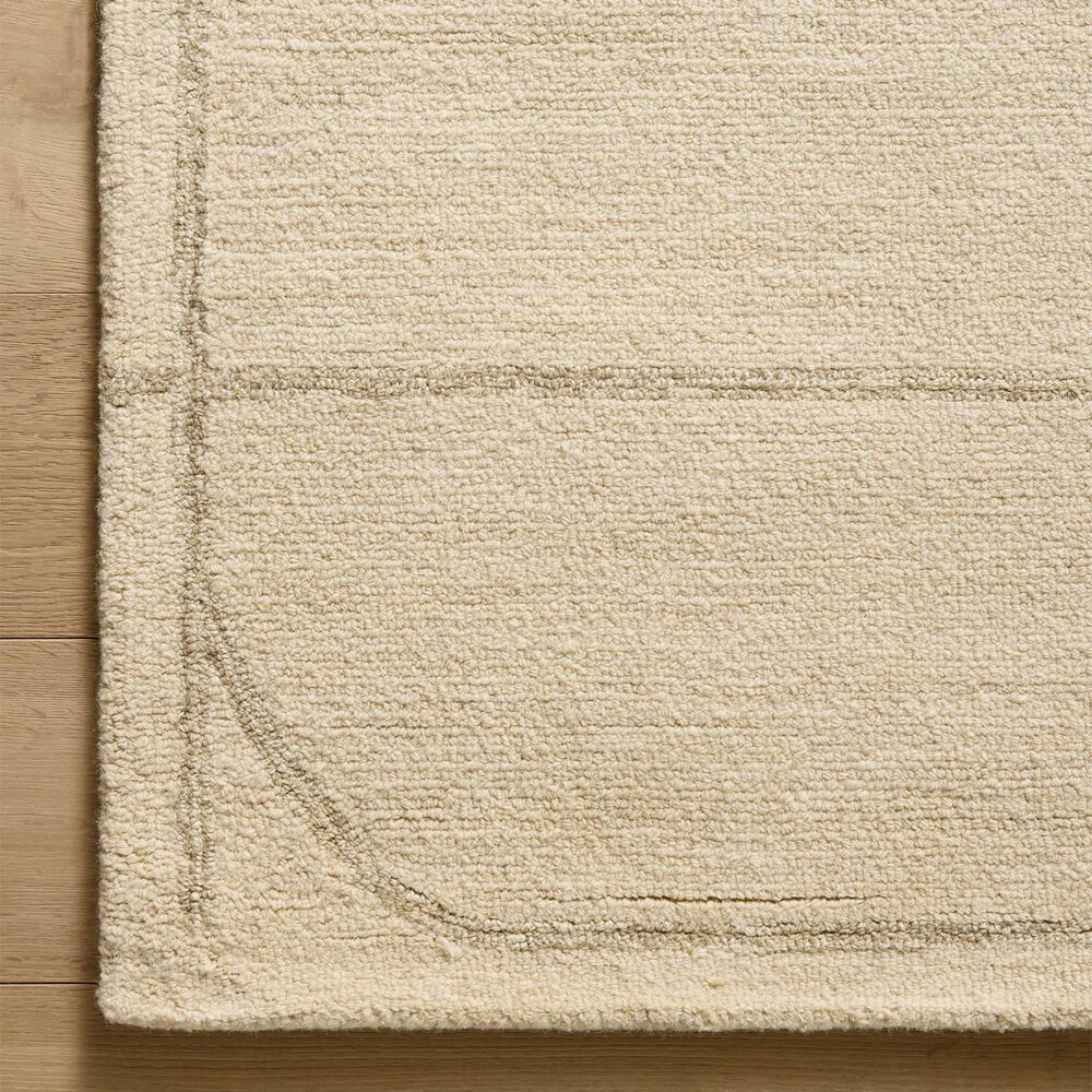 Loloi Barrow Ivory and Taupe 7&#39;9&quot; x 9&#39;9&quot; Area Rug, , large