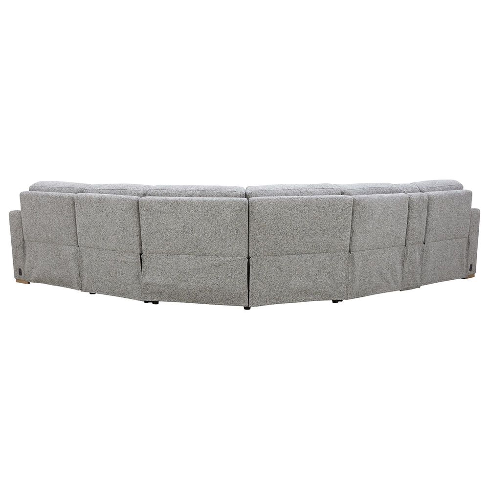 Interlochen 6-Piece Leather Reclining Sectional with Power Headrests, , large