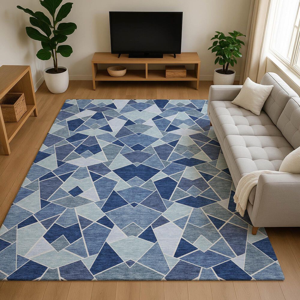 Dalyn Rug Company Kenner Denim 5' x 7'6" Area Rug, , large