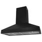 Thor Kitchen 48" Professional Wall Mount Pyramid Range Hood in Matte Black, , large