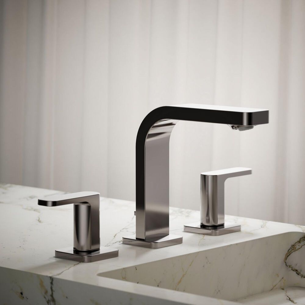 Kohler Parallel Widespread Bathroom Sink Faucet in Vibrant Titanium, , large