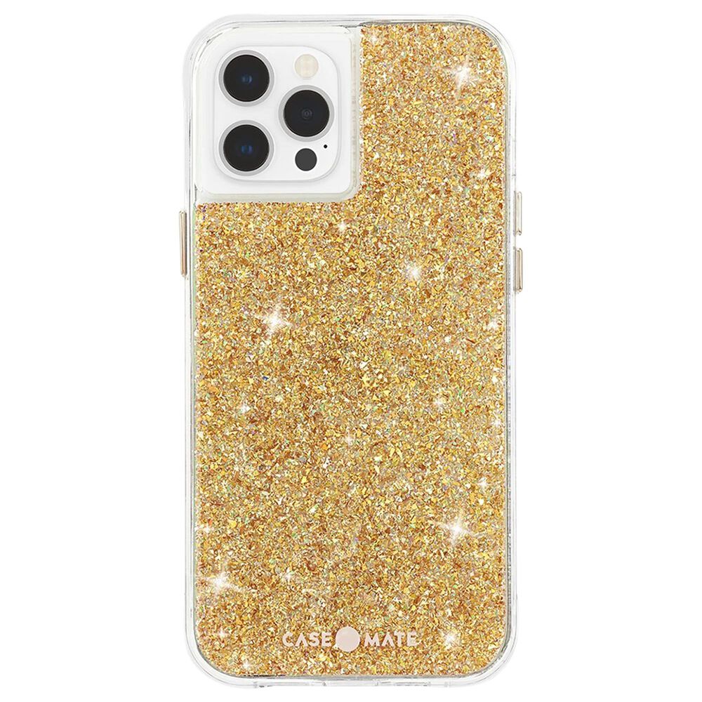Case-Mate Twinkle Case With Micropel For Apple iPhone 12 Pro Max in Gold, , large