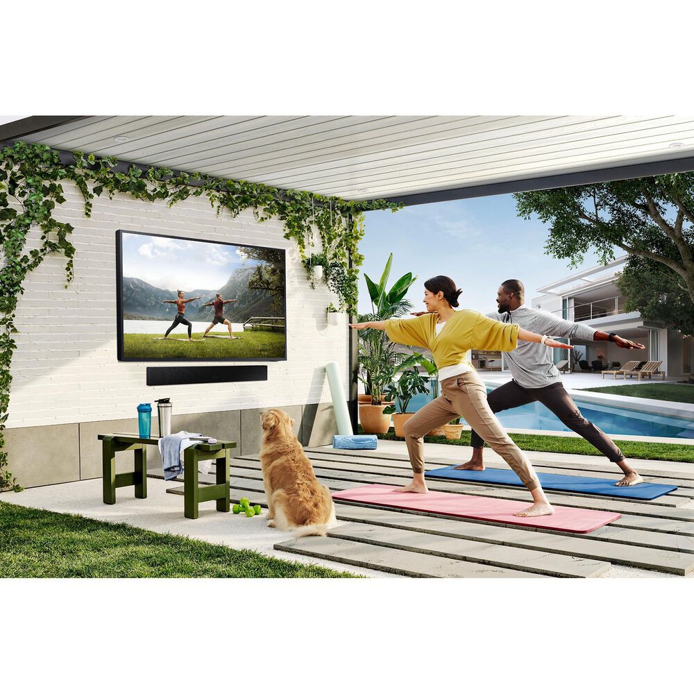 Samsung 55&quot; Class The Terrace Partial Sun Neo QLED 4K LST7D in Titan Black - Smart TV, , large