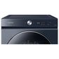 Samsung Bespoke 5.3 Cu. Ft. Front Load Washer and 7.6 Cu. Ft. Electric Dryer Laundry Pair in Brushed Navy, , large