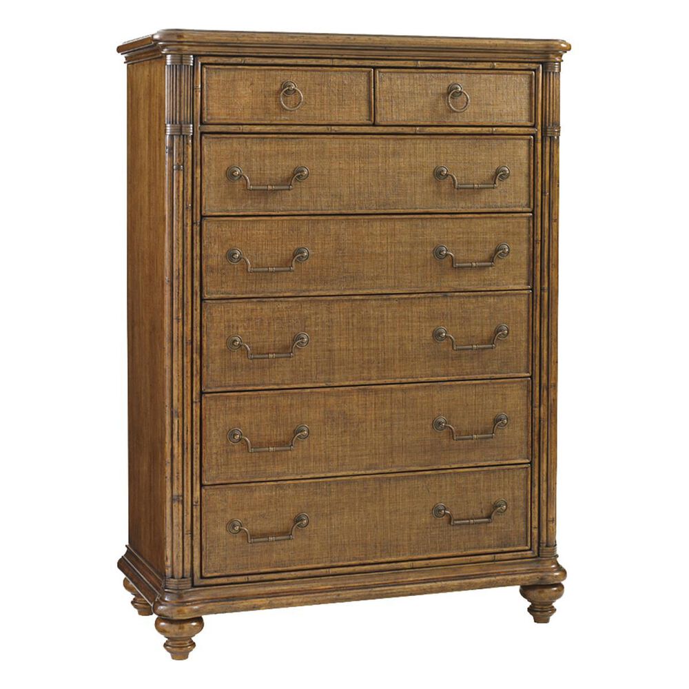 Tommy Bahama Home Bali Hai Tobago Drawer Chest in Warm Brown, , large
